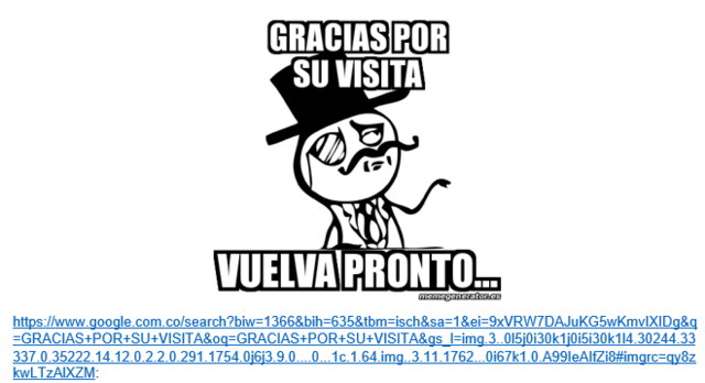 GRACIAS LA VISITA