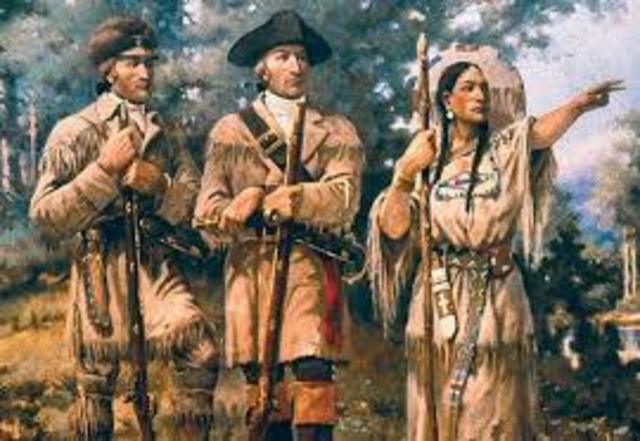 Charbonneau & Sacagawea: A French Canadian fur trapper called Toussaint Charbonneau and his Shoshone wife, Sacagawea, are hired as interpreters. Only the Lacota tribe were hostile towards the expedition