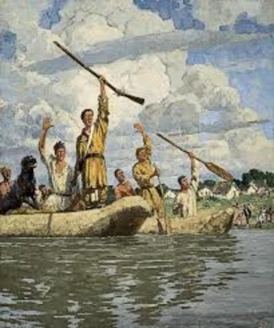 The Lewis and Clark expedition reach St. Louis, ending their journey after two years, four months, and ten days