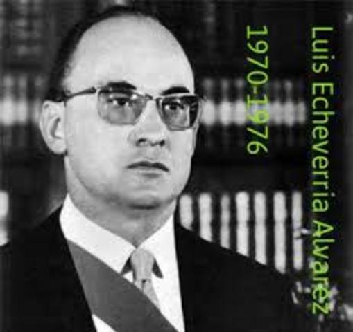 Luis Echeverría Álvarez (1970 y 1976)