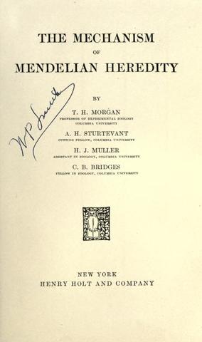 Libro: El mecanismo de la herencia mendeliana: Bases de la herencia fenotípica