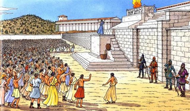 Nacimiento de la democracia