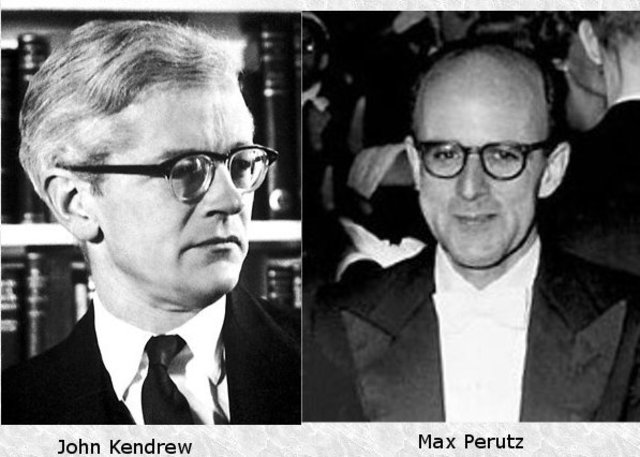John Kendrew y Max Perutz