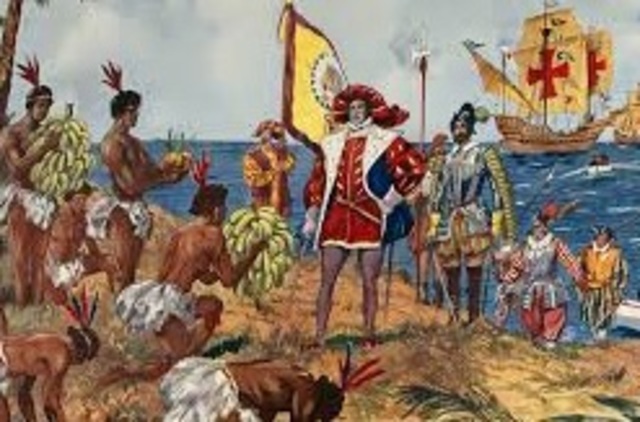 Columbus landet in America
