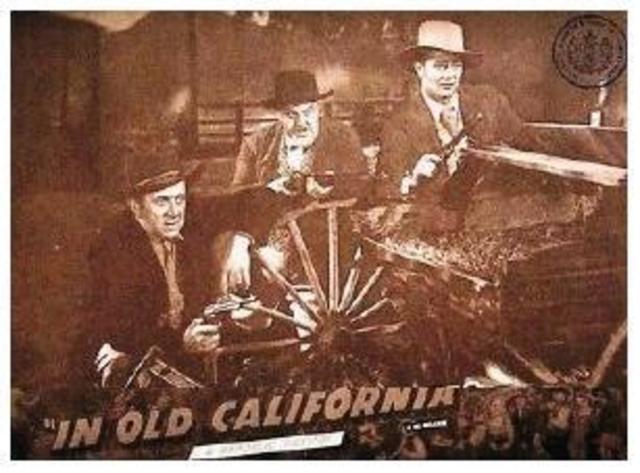 In Old California by D. W. Griffith is the first silent movie filmed in Hollywood