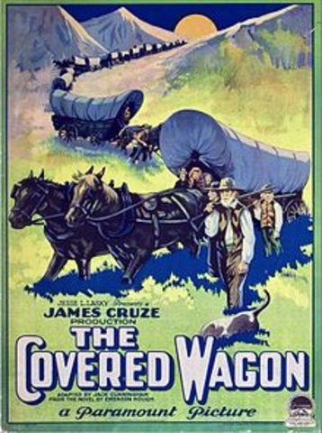 The Covered Wagon by James Cruze is the first epic western
