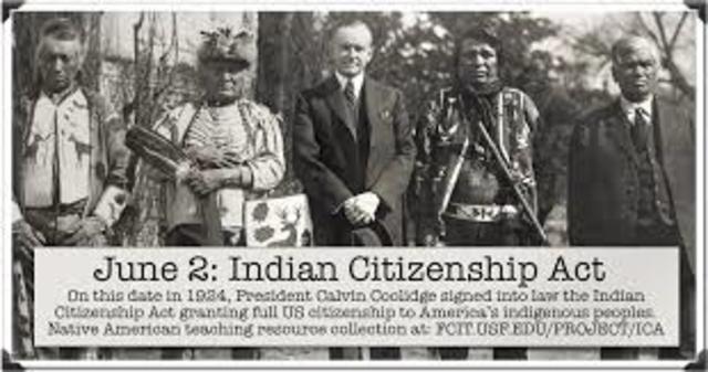 Native-Americans are entitled to citizenship