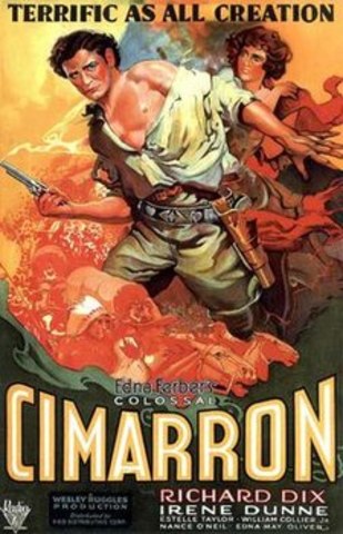 Cimarron by Wesley Ruggles obtains the Academy Award (oscar) for best picture