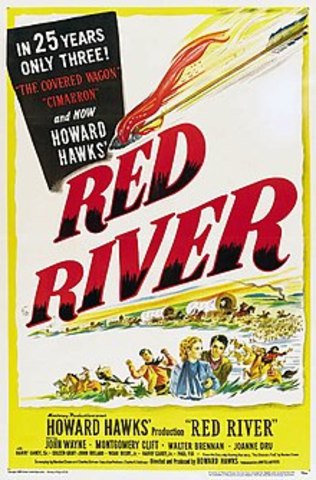 Red River by Howard hawkes rekindles the western genre after WWII