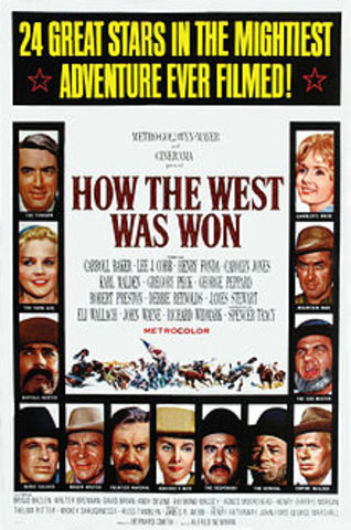 How the West Was Won by  Henry Hathaway, John Ford and George Marshall is the last epic western