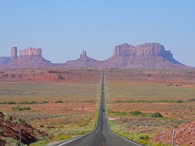 Monument Valley beacome a park in the Navajo Reservation