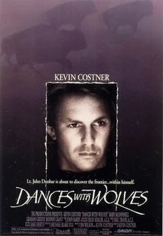 Dances With Wolves is nominated for 12 Academy Awards