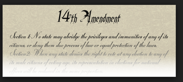 14th Amendment Passes