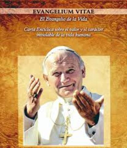 EVANGELIUM VITAE (papa Juan Pablo II)