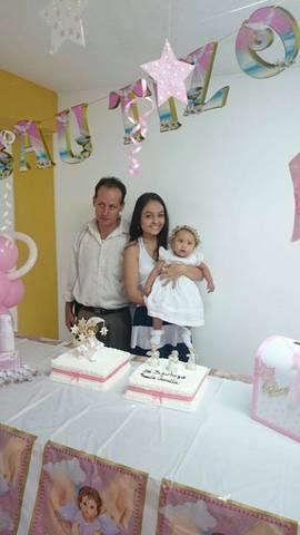Camila's baptism