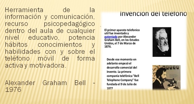 INVENCIÓN DEL TELÉFONO