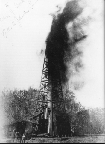 Primeras explotaciones industriales de petróleo en Estados Unidos.