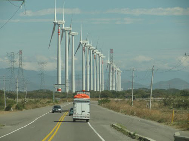 Entran en servicio en la zona de La Ventosa siete aerogeneradores de 225 MW de potencia cada uno.