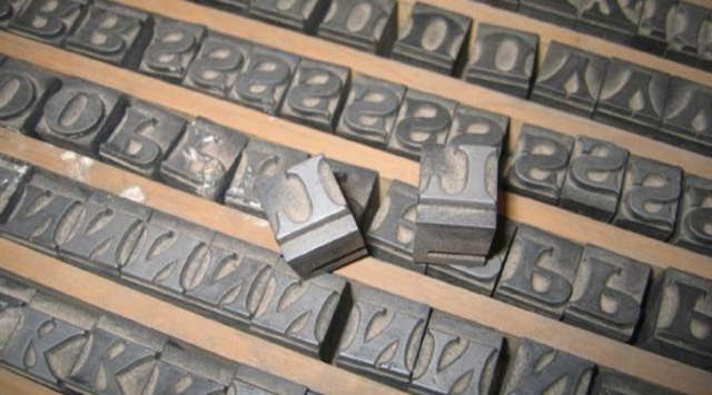 Año-1450  La imprenta de Gutenberg