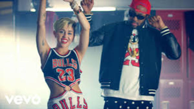 Miley Cyrus' collaboration with MikeWillmadeit