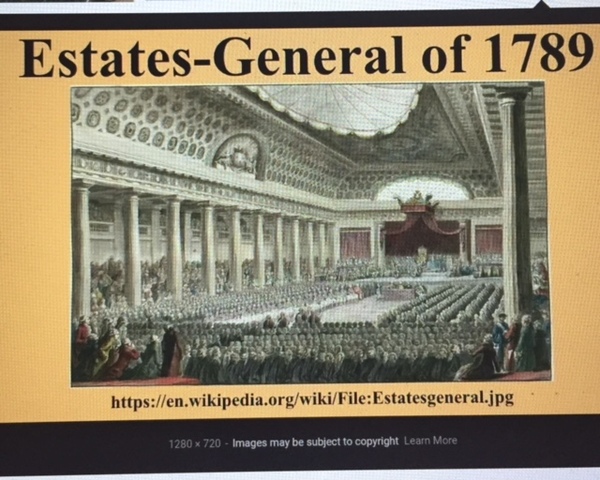 Estates General called