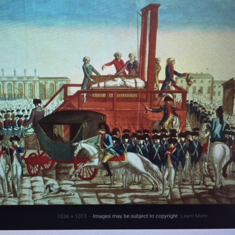 National Convention takes control and the king is killed