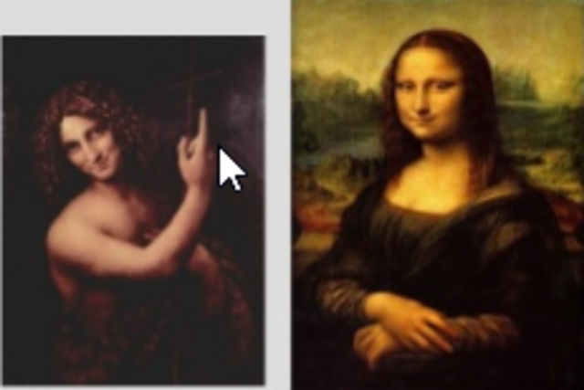 San Juan Bautista y la Gioconda