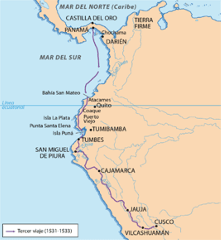 3er. VIAJE: INVASIÓN