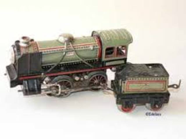 Aparece el primer tren eléctrico.