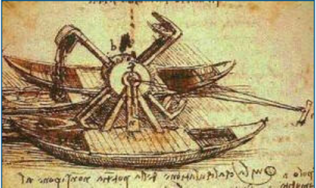 Draga escavadora de Leonardo