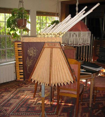 Organo de papel de Leonardo