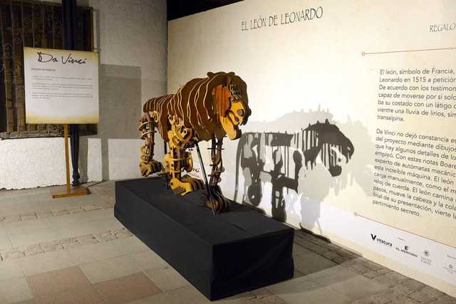 Leon mecanico de Leonardo