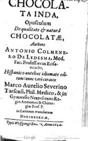 primer tratado sobre el chocolate