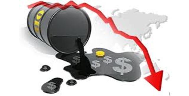 Disminución del precio del petróleo
