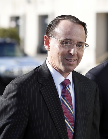 Trump Picks Rosenstein as Deputy AG