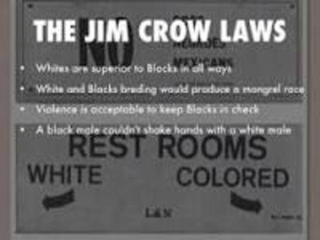 Jim Crow laws
