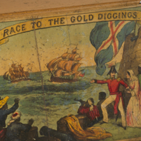 Gold rushes in NSW and VIC