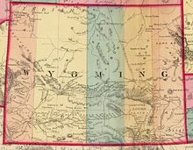 1869: Wyoming se convierte en el primer estado de Estados Unidos en otorgar el derecho al voto femenino.