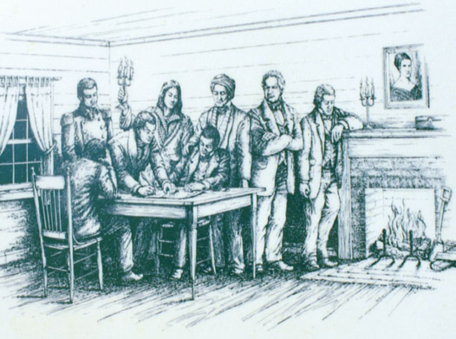 Treaty of New Echota is Signed