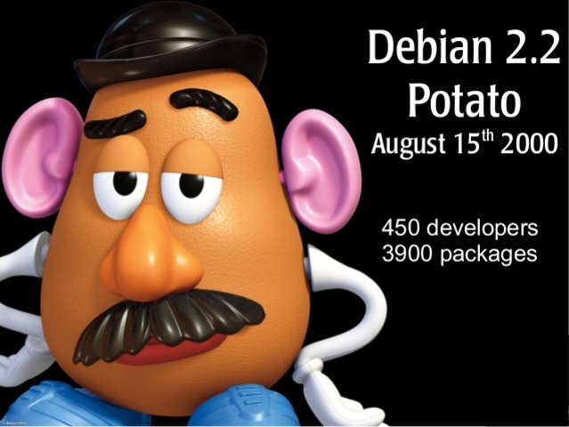 Debian GNU/Linux 2.2 «potato»