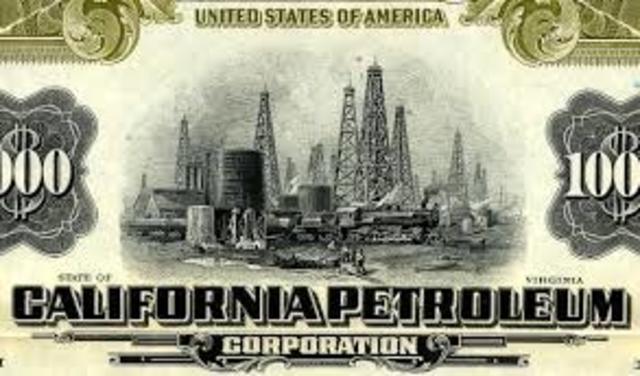Fundación de la "Mexican Petroleum Company"