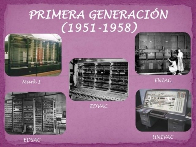 PRIMERA GENERACIÓN