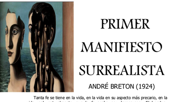 Publicación del primer manifiesto surrealista