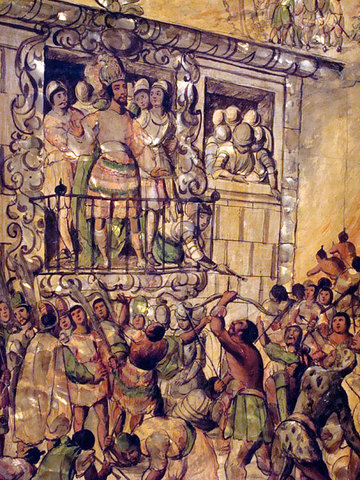 Death of Montezuma II