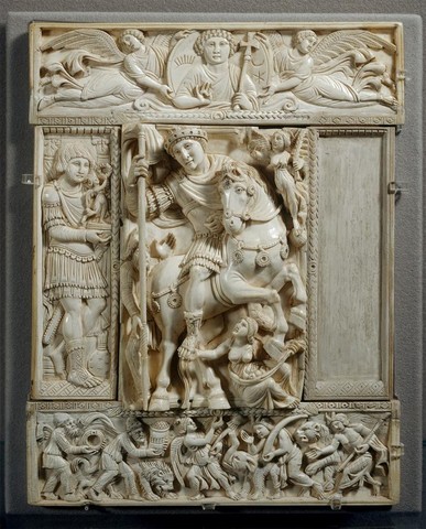The Barberini Ivory: The Emperor Triumphant / The Golden Age of Justinian / 527 - 565 CE