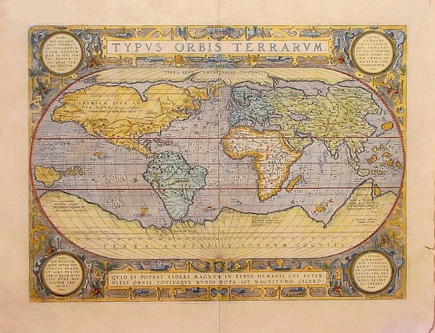 "Theatrum Orbis Terrarum" or "Theatre of the World" Published
