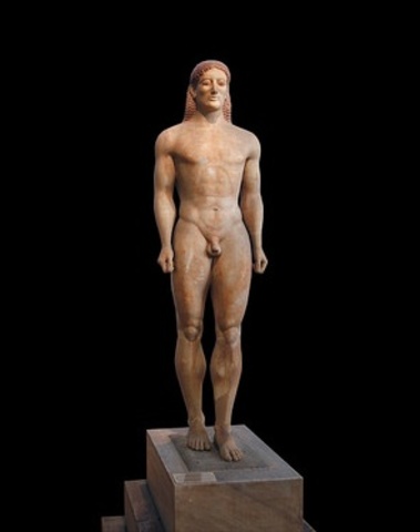 Anavysos Kouros, Ancient Rome, 530 BCE
