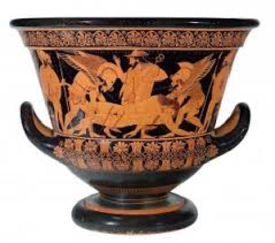 Krater with the Death of Sarpedon, Ancient Greece, 515 BCE