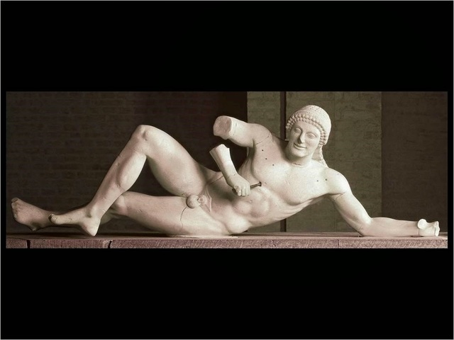 Dying Warrior, Ancient Greece, 500-490 BCE