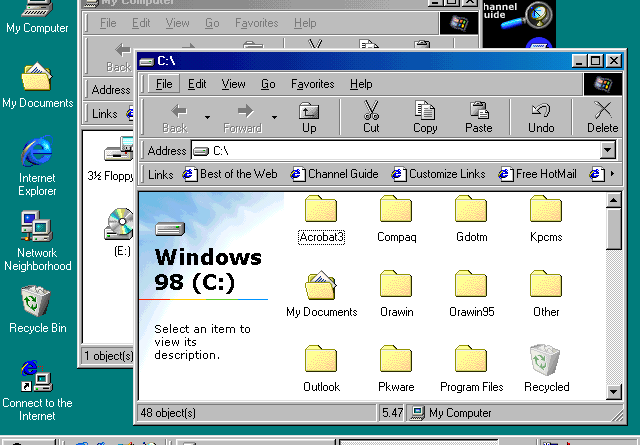 1998 WINDOWS 98